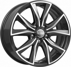 КиК КС867 7x17 5x114.3 ET51 67.1 дарк платинум